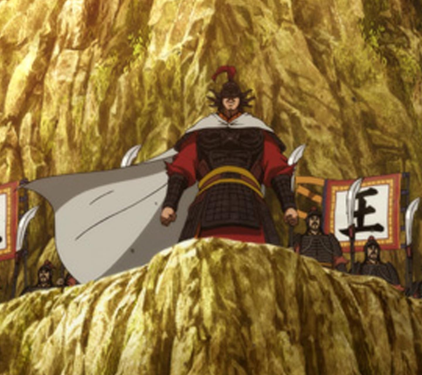 キングダム HD(1440×1280) 王翦（おう せん） アニメ-スマホ用画像126995